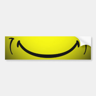 Smile Bumper Sticker