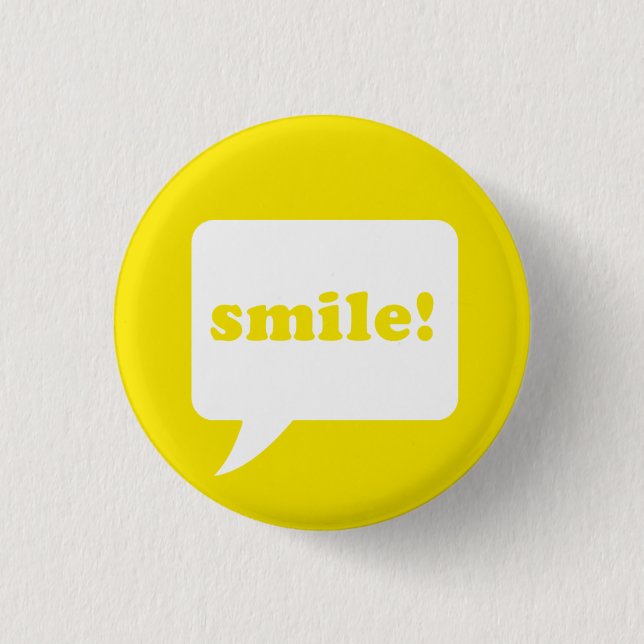 "smile!" button (Front)