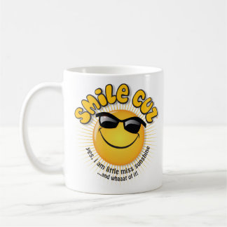 smile cuz ...yes, i am little miss sunshine coffee mug