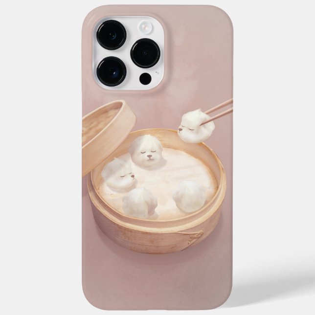 Smile Dog – Xiao Long Bao Delight Case-Mate iPhone Case (Back)