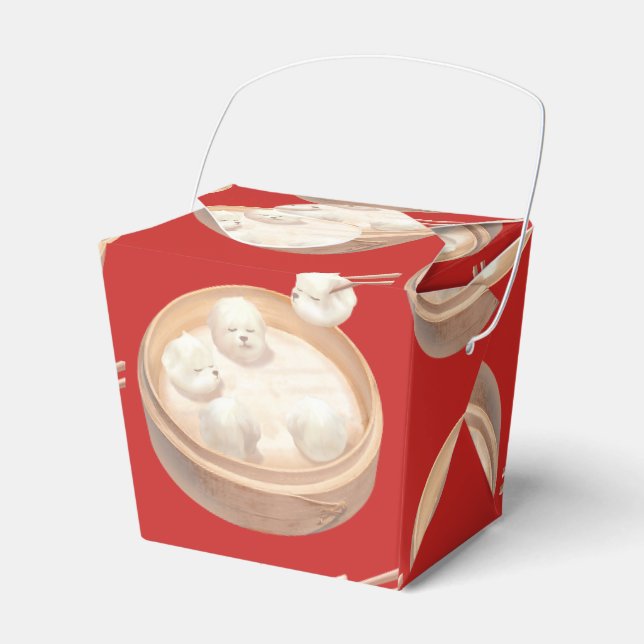 Smile Dog – Xiao Long Bao Delight Favor Box (Front Side)
