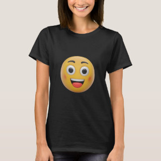 Smile emoji - funny emoji design  T-Shirt