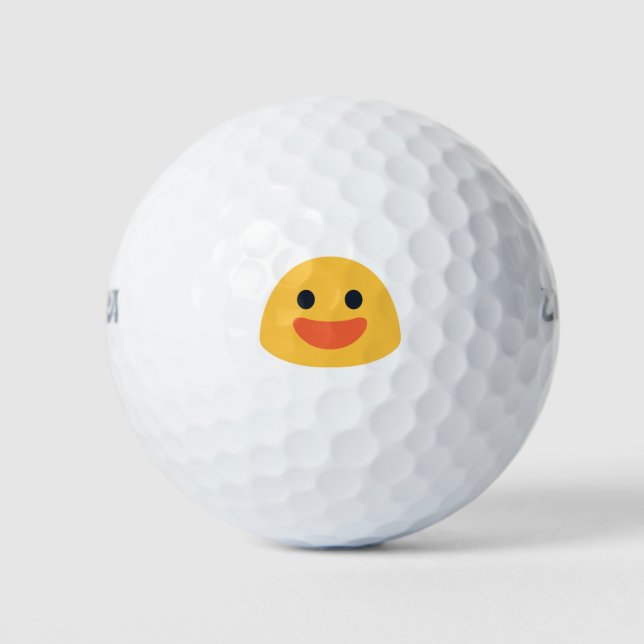 Smile Emoji Golf Balls (Front)