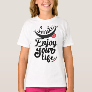 Smile Enjoy Your Life Cute Shirt