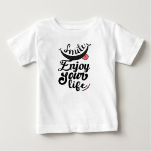 Smile Enjoy Your Life Cute Shirt