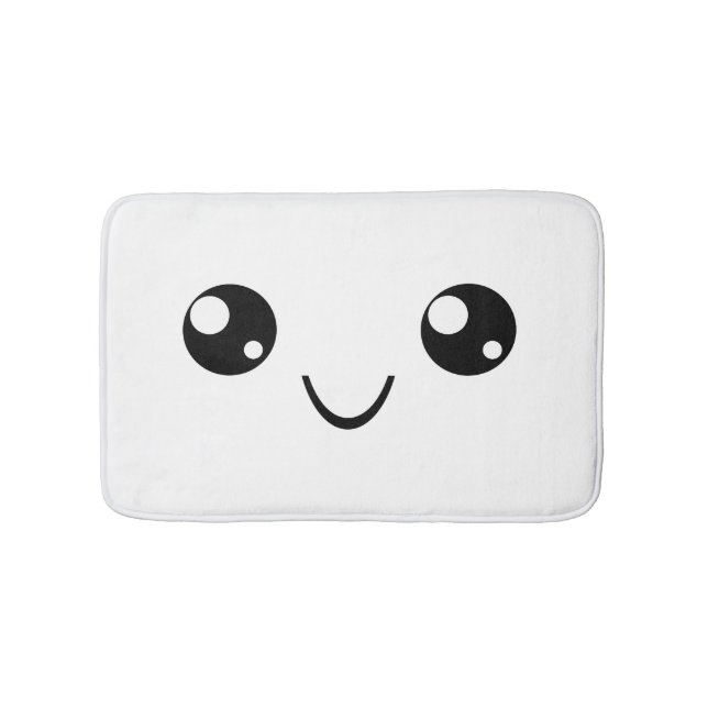 Smile Face Bath Mat (Front)