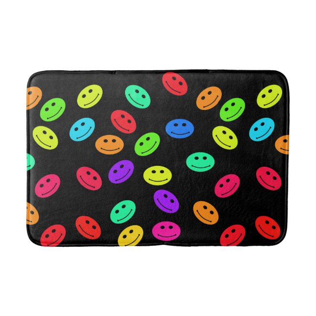 Smile Face Bath Mat (Front)