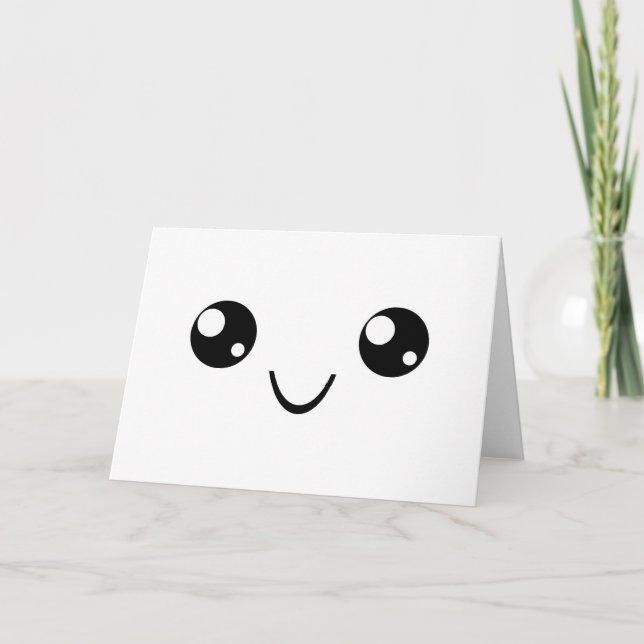 Smile Face Card (Front)