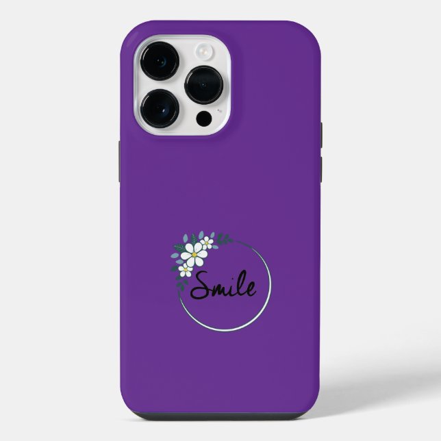 Smile Face for cell phone  iPhone Case (Back)