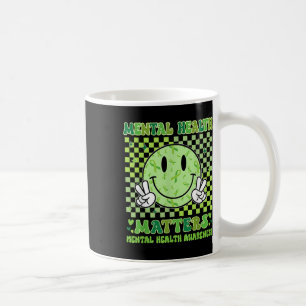 Smile Face Support Squad Mental Health Awareness S Coffee Mug