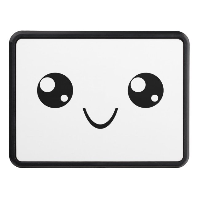 Smile Face Trailer Hitch Cover (Front)