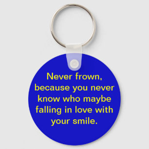Smile Forever Keychain