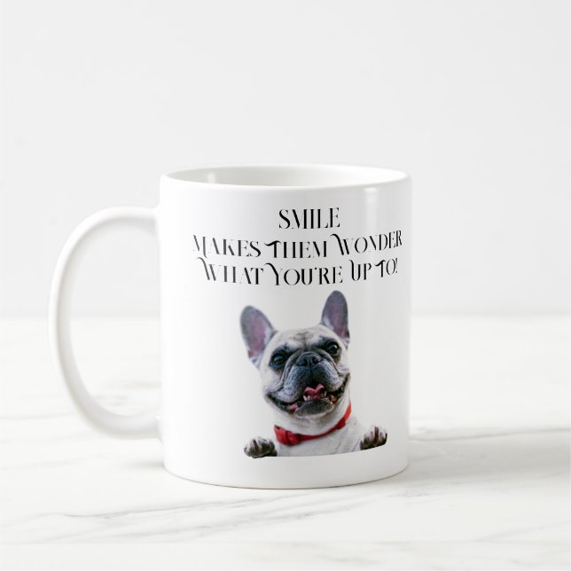 Smile French Bulldog - Mug (Gauche)
