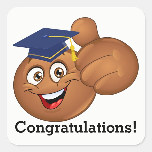 Smile Graduation Sticker (Front)