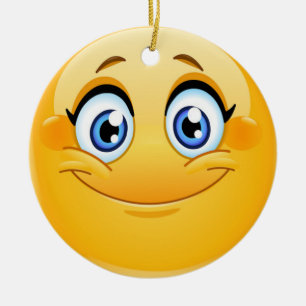 Smile Happy Face Friendship Ornament