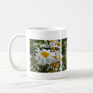 Smile - Happyflower Happy Face Smiling Daisy Coffe Coffee Mug