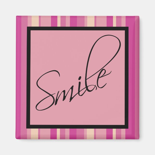 Smile Inspirational Magnet (Front)