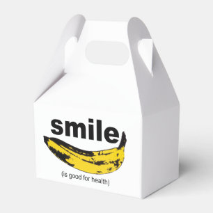 Smile is good for Health Cube Favour Box
