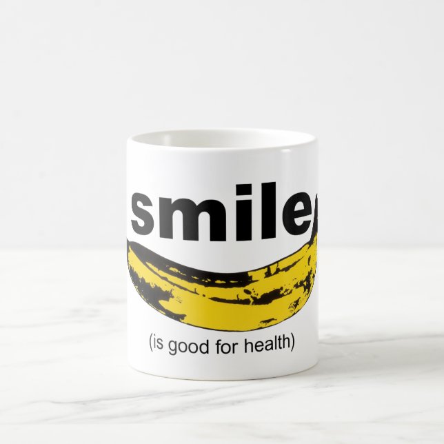 SMILE is good for health Mug (Center)