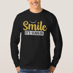 Smile It s Sunnah Islamic Muslim Arabic T-Shirt