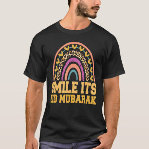 Smile Its Eid Mubarak  Muslim Eid Mubarak Islamic  T-Shirt