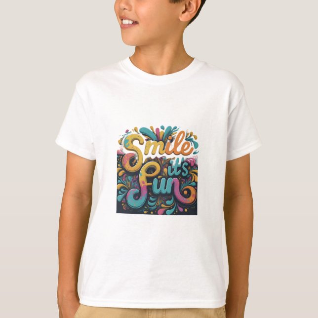 Smile It's Fun T-Shirt (Front)
