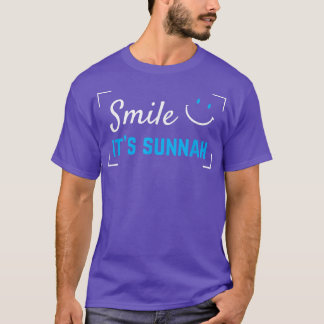 Smile It's Sunnah Islamic Saying Islam For Muslim T-Shirt