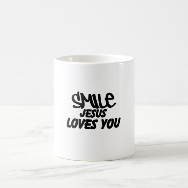 Smile Jesus Loves You Mug (Center)