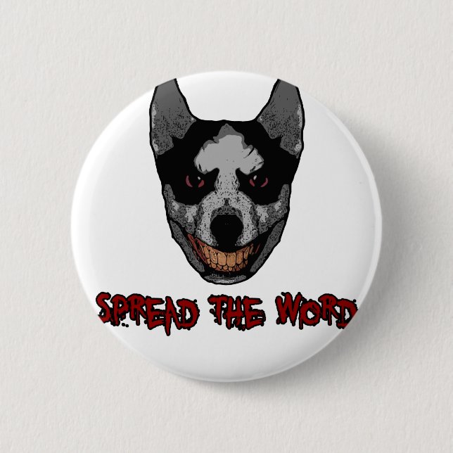 Smile.jpg 2 Inch Round Button (Front)