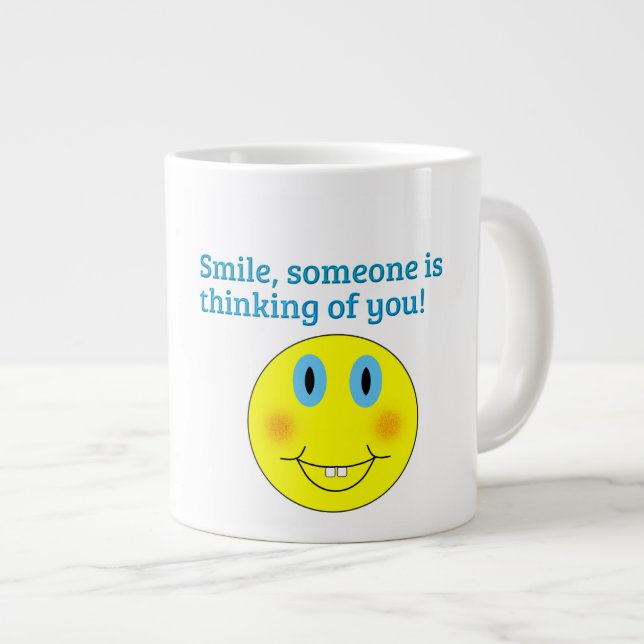 Smile - Jumbo Mug (Devant droit)