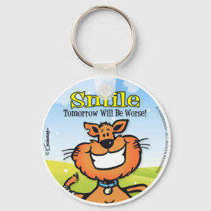 Smile Keychain