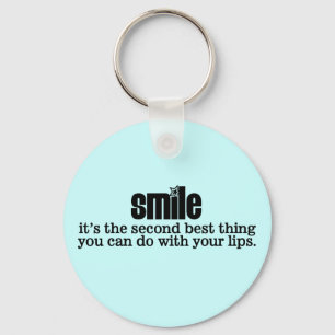 Smile. Keychain