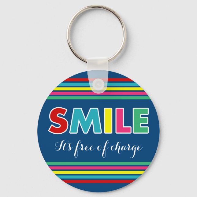 Smile! Keychain (Front)