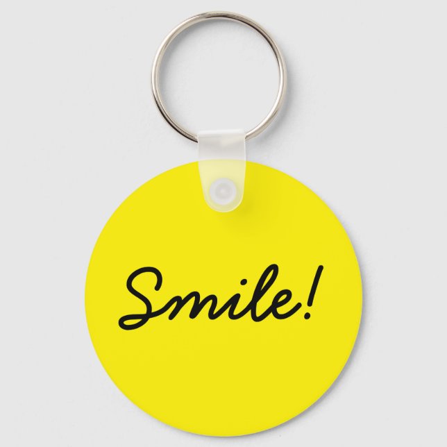 Smile! Keychain (Front)