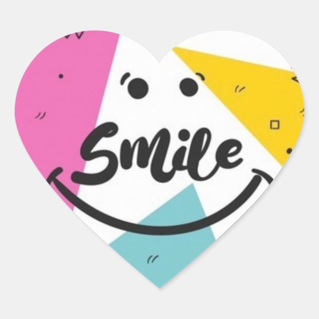 “Smile” Kid’s Stickers (Front)