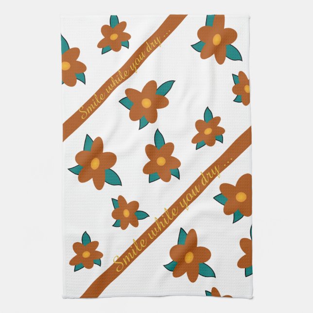 Smile - Kitchen towel (Vertical)