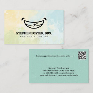 Smile Logo   Dental Professional Business Card