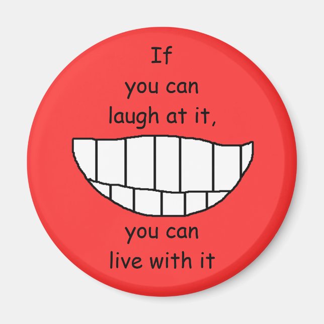 SMILE !  - magnet (Front)