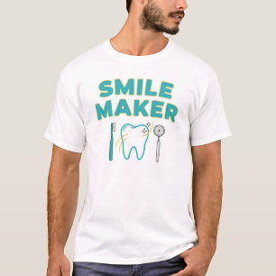 Smile Maker – Funny Dentist Dental T-Shirt Design