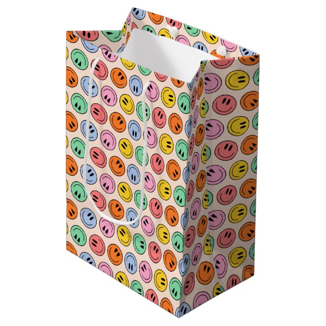 Smile Medium Gift Bag (Front Angled)