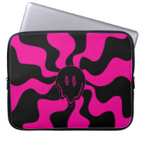 Smile Melt - Magenta and Black