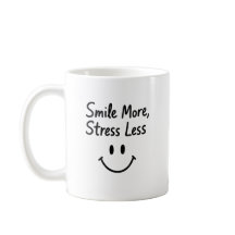 Smile More, Stress Less Doodle Design