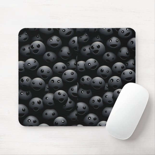 smile mouse pad (With Mouse)