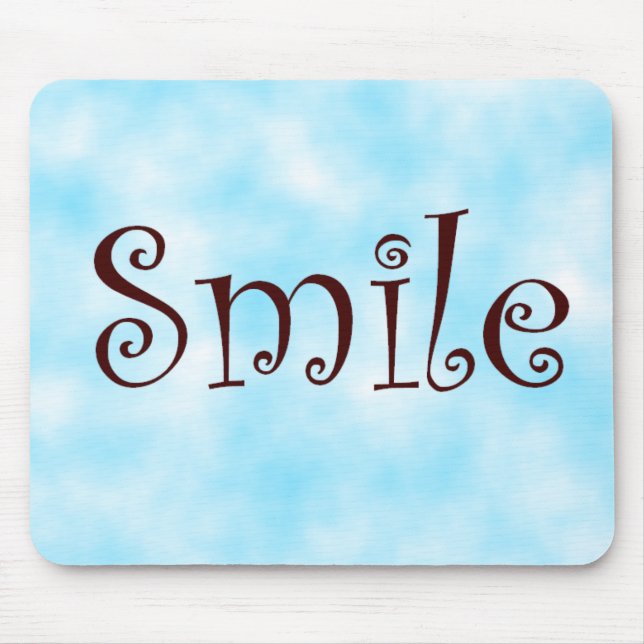 smile-mousepad mouse pad (Front)