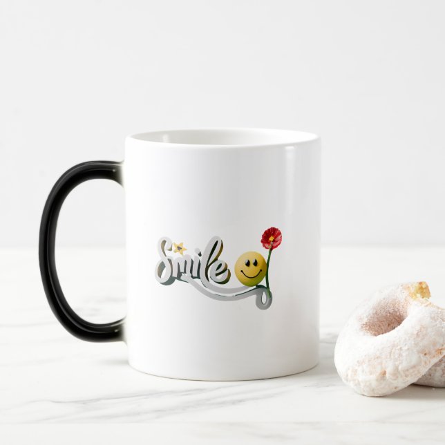 Smile, Mug (With Donut)
