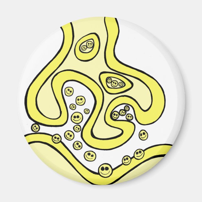 Smile Neurotransmitters Magnet (Front)