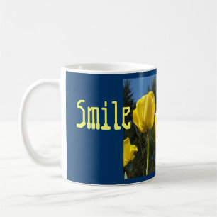 Smile Nurse Name is Here! Coffee Mugs Tulips