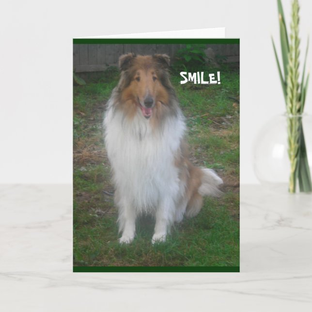 SMILE! *personalize/customize* CARD (Front)