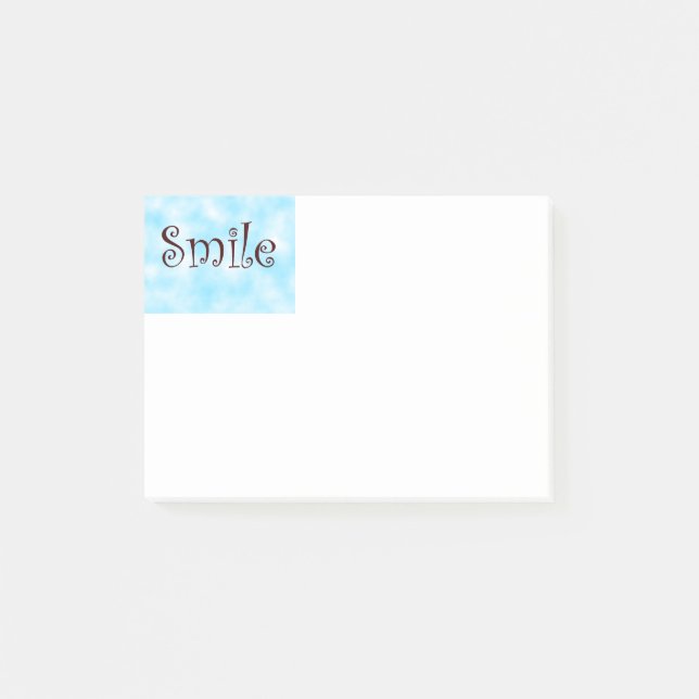 Smile-post it notes (Front)