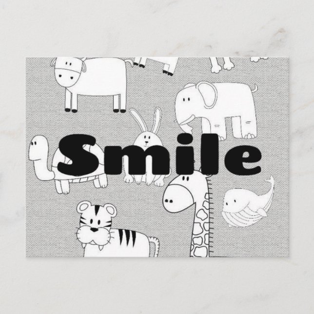 Smile Postcard (Front)